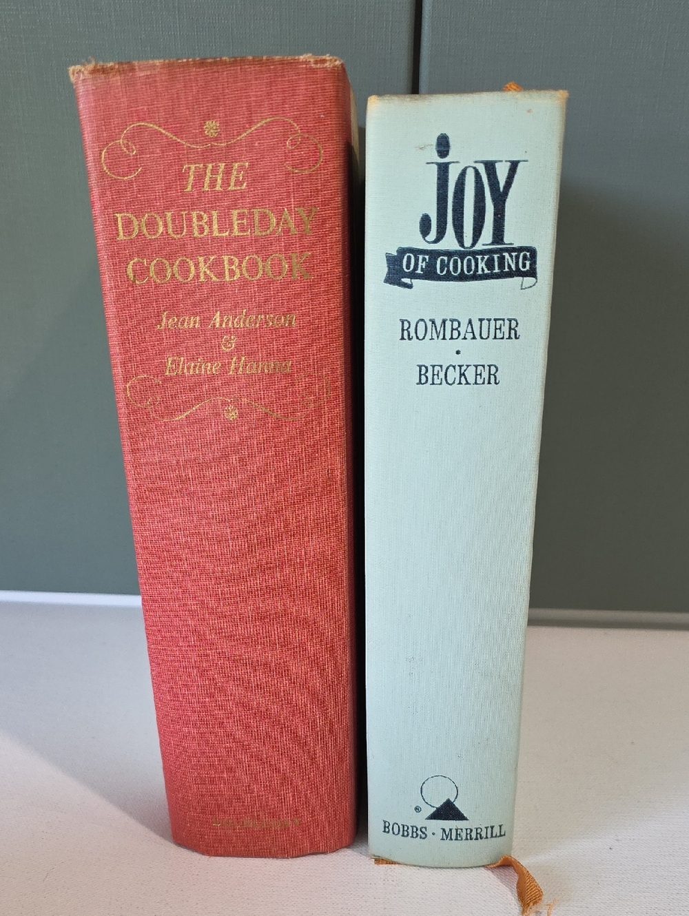Vintage Cookbook Bundle 1964 Joy of Cooking & 1975 Doubleday First Ed